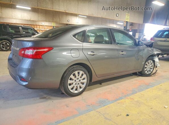 3N1AB7AP9JY251189 2018 NISSAN SENTRA Gray Trasero derecho