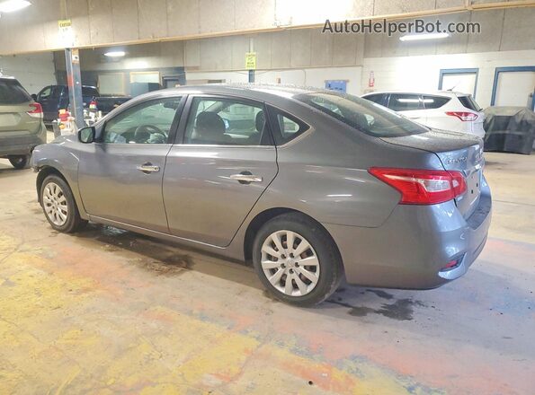 3N1AB7AP9JY251189 2018 NISSAN SENTRA Gray Trasero izquierdo