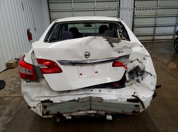 3N1AB7AP9JY254030 2018 NISSAN SENTRA White Вид ззаду