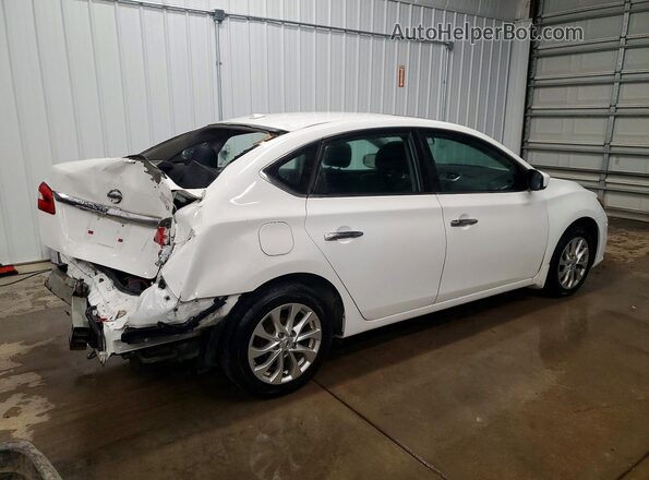 3N1AB7AP9JY254030 2018 NISSAN SENTRA White Задня права чверть