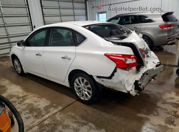 3N1AB7AP9JY254030 2018 NISSAN SENTRA White Задня ліва чверть