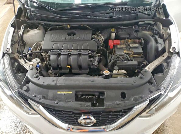3N1AB7AP9JY254030 2018 NISSAN SENTRA White Вид задньої частини салону