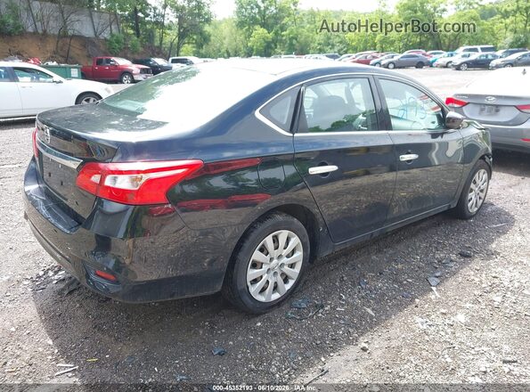 3N1AB7AP9JY254352 2018 NISSAN SENTRA Черный Задняя правая четверть