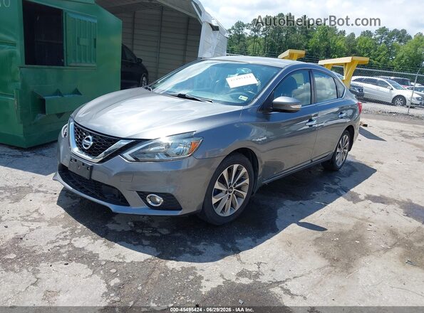 3N1AB7AP9JY254576 2018 NISSAN SENTRA Gray Front left