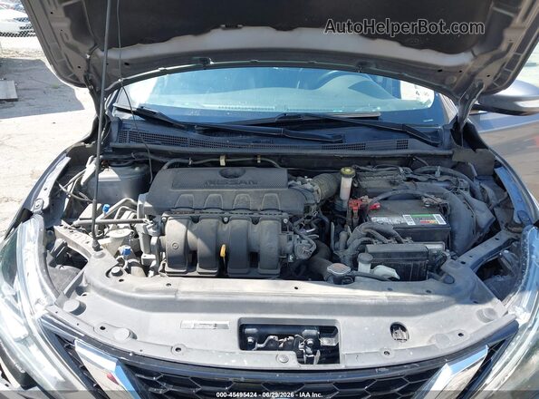 3N1AB7AP9JY254576 2018 NISSAN SENTRA Gray Rear view