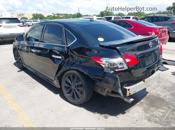 3N1AB7AP9JY264640 2018 NISSAN SENTRA Black Задня ліва чверть