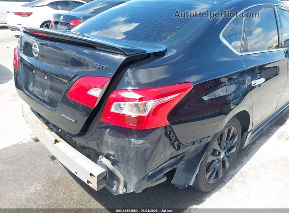 3N1AB7AP9JY264640 2018 NISSAN SENTRA Black Вид спереду