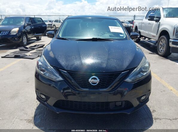 3N1AB7AP9JY264640 2018 NISSAN SENTRA Black Вид щитка приладів