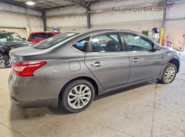 3N1AB7AP9JY266971 2018 NISSAN SENTRA Gray Trasero derecho