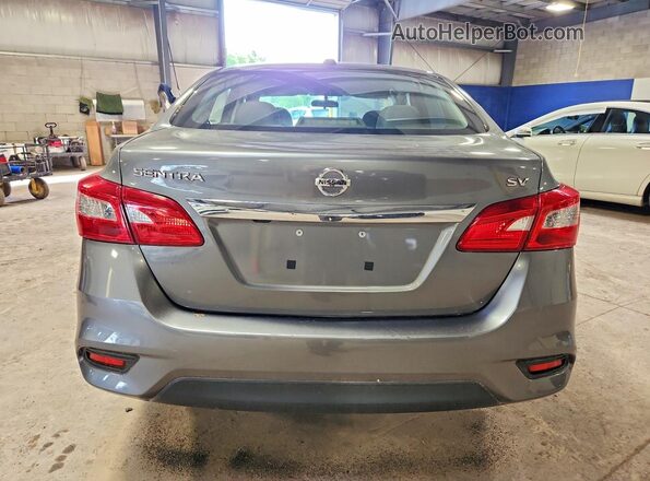 3N1AB7AP9JY266971 2018 NISSAN SENTRA Gray Vista trasera