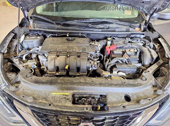 3N1AB7AP9JY266971 2018 NISSAN SENTRA Gray Vista interior trasera