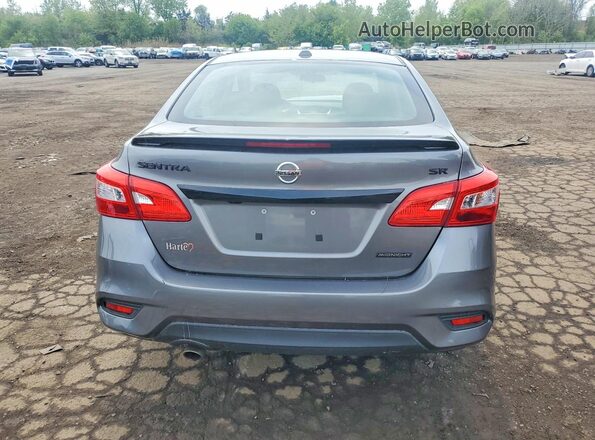 3N1AB7AP9JY282524 2018 NISSAN SENTRA Серый 