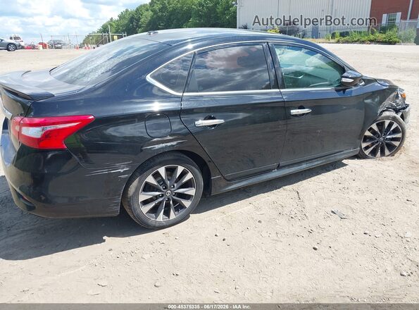 3N1AB7AP9JY296701 2018 NISSAN SENTRA Black Հետևի աջ
