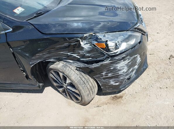 3N1AB7AP9JY296701 2018 NISSAN SENTRA Black Դիմացի տեսք