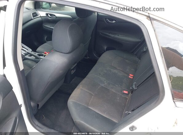 3N1AB7AP9JY310256 2018 NISSAN SENTRA White Widok naklejki z numerem VIN