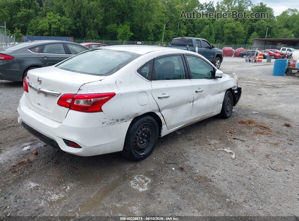 3N1AB7AP9JY310256 2018 NISSAN SENTRA White Tył prawy