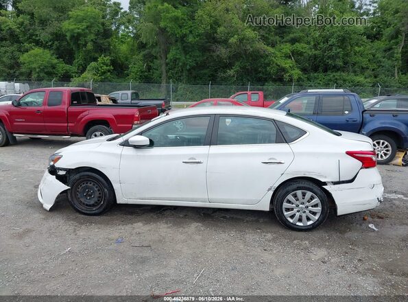 3N1AB7AP9JY310256 2018 NISSAN SENTRA White Widok wnętrza 360 stopni