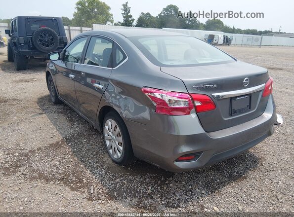3N1AB7AP9JY331396 2018 NISSAN SENTRA Gray Trasero izquierdo
