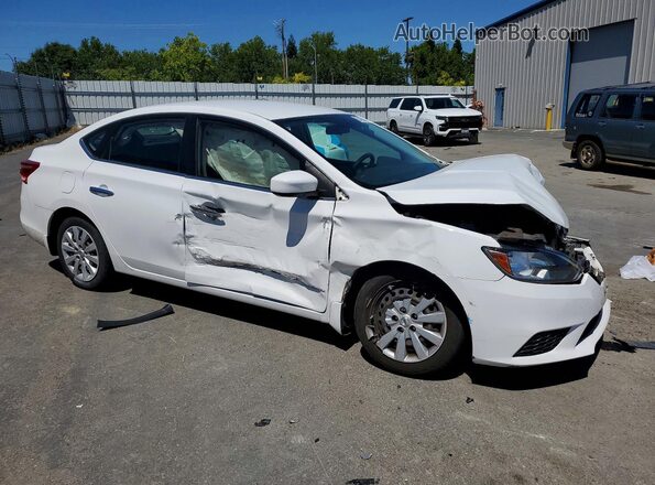 3N1AB7AP9JY338252 2018 NISSAN SENTRA White 