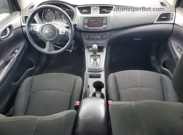 3N1AB7AP9JY348165 2018 NISSAN SENTRA Black Vista del salpicadero