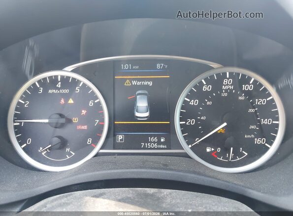 3N1AB7AP9KL605582 2019 NISSAN SENTRA White Vista de los asientos traseros