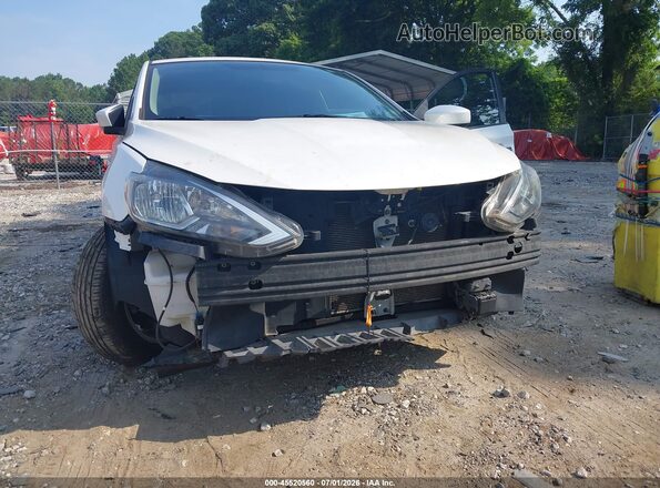 3N1AB7AP9KL605582 2019 NISSAN SENTRA White Vista frontal