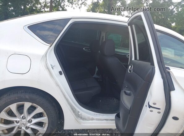 3N1AB7AP9KL605582 2019 NISSAN SENTRA White Vista de la etiqueta del VIN