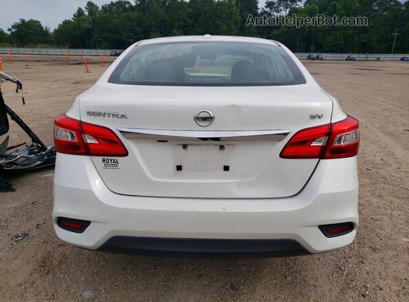 3N1AB7AP9KL606120 2019 NISSAN SENTRA White Vista trasera