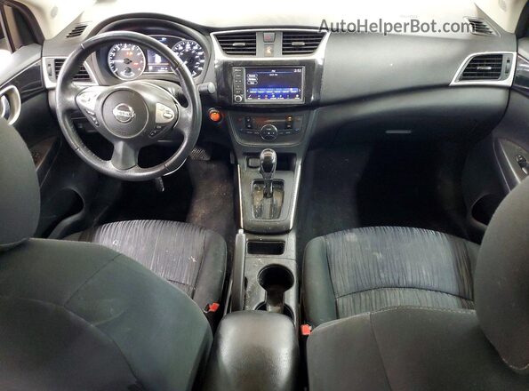 3N1AB7AP9KL616002 2019 NISSAN SENTRA Blue Vista del salpicadero