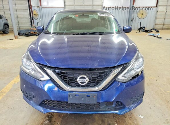 3N1AB7AP9KL616002 2019 NISSAN SENTRA Blue Vista frontal