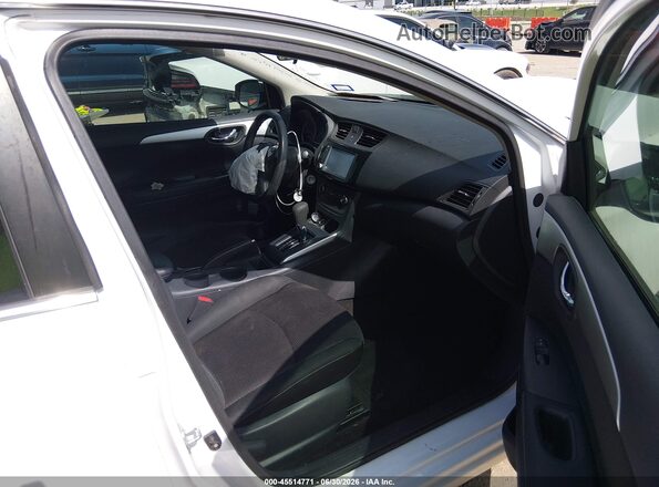 3N1AB7AP9KY203533 2019 NISSAN SENTRA White Սալոնի դիմացի տեսք