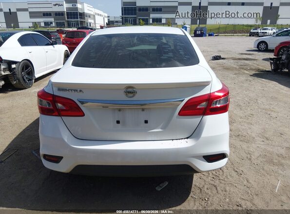 3N1AB7AP9KY203533 2019 NISSAN SENTRA White 