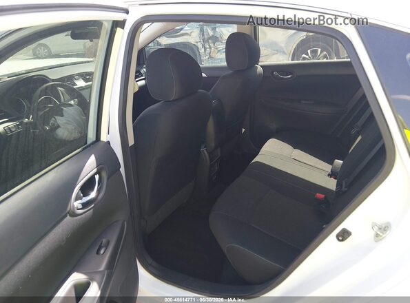 3N1AB7AP9KY203533 2019 NISSAN SENTRA White VIN կոդի պիտակի տեսք