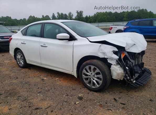 3N1AB7AP9KY215987 2019 NISSAN SENTRA White 