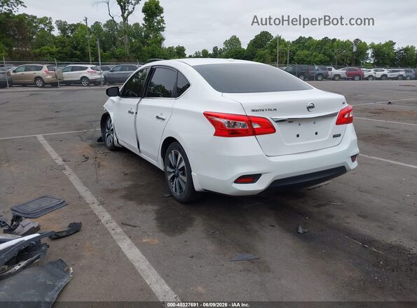 3N1AB7AP9KY232241 2019 NISSAN SENTRA White უკანა მარცხენა