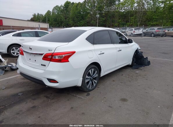 3N1AB7AP9KY232241 2019 NISSAN SENTRA White უკანა მარჯვენა