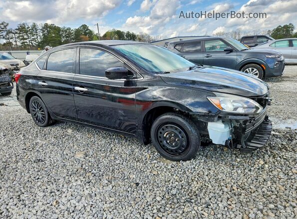 3N1AB7AP9KY236323 2019 NISSAN SENTRA Black Առջևի աջ
