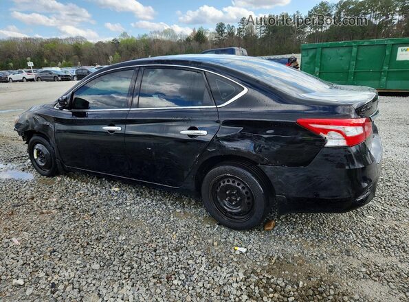 3N1AB7AP9KY236323 2019 NISSAN SENTRA Black Հետևի ձախ
