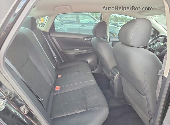 3N1AB7AP9KY236323 2019 NISSAN SENTRA Black Հետևի նստատեղերի տեսք
