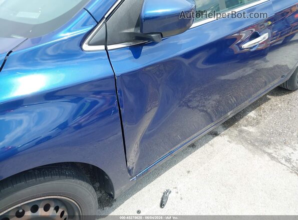3N1AB7AP9KY241117 2019 NISSAN SENTRA Синий 