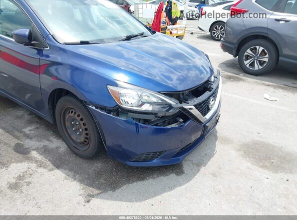 3N1AB7AP9KY241117 2019 NISSAN SENTRA Синий 