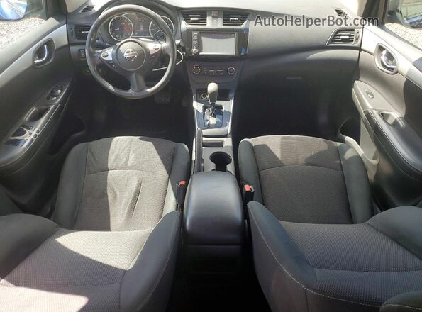 3N1AB7AP9KY246480 2019 NISSAN SENTRA Blue წინა პანელის ხედი