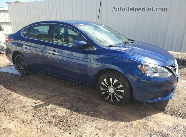 3N1AB7AP9KY246480 2019 NISSAN SENTRA Blue 
