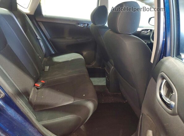 3N1AB7AP9KY247225 2019 NISSAN SENTRA Blue Вид задніх сидінь
