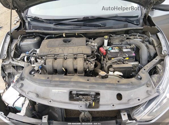3N1AB7AP9KY261593 2019 NISSAN SENTRA Gray უკანა ხედი