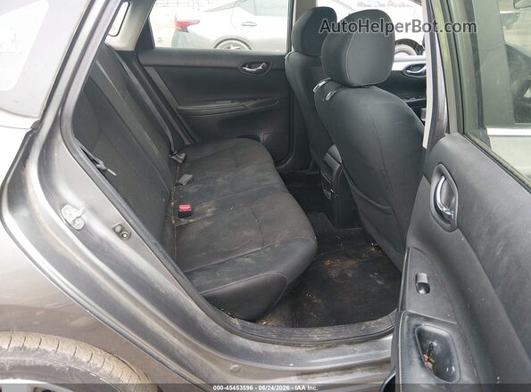 3N1AB7AP9KY261593 2019 NISSAN SENTRA Gray VIN კოდის სტიკერის ხედი
