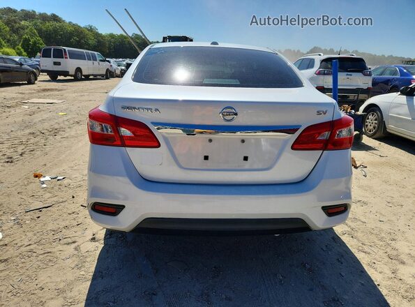3N1AB7AP9KY300327 2019 NISSAN SENTRA White Vista trasera