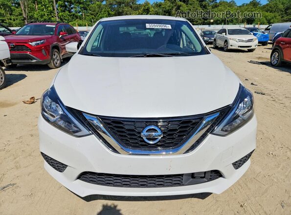 3N1AB7AP9KY300327 2019 NISSAN SENTRA White Vista frontal