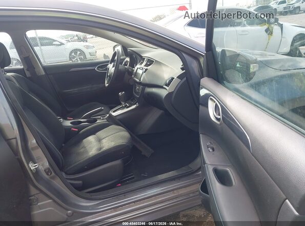 3N1AB7AP9KY302630 2019 NISSAN SENTRA Gray Вид салону спереду