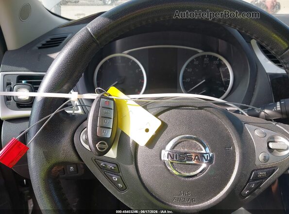 3N1AB7AP9KY302630 2019 NISSAN SENTRA Gray Вид панелі приладів